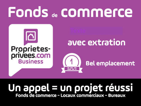 75016 PARIS PORTE DAUPHINE/MAILLOT : RESTAURANT TRAITEUR 83 M&sup2; - EXTRACTION - SUR AVENUE TR&Egrave;S COMMER&Ccedil;ANTE ET PASSANTE 165000 75016 Paris