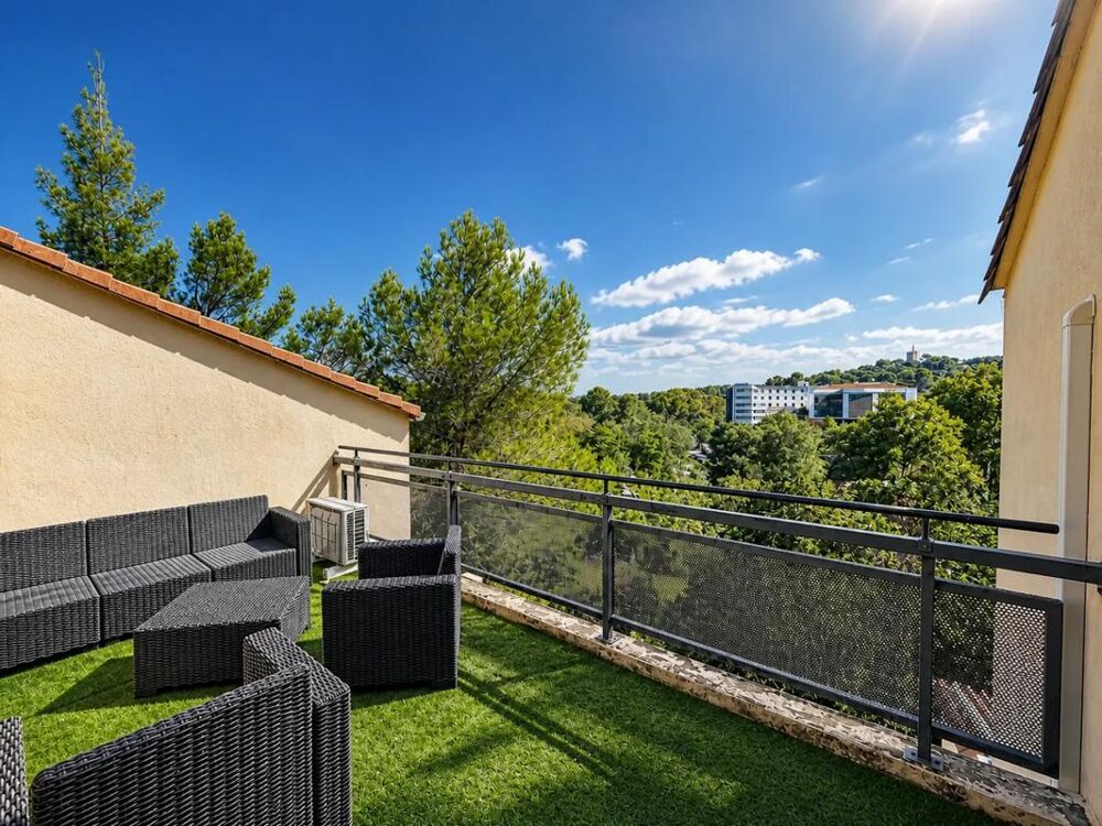 Vente Villa Duplex 4P avec terrasses à Montpellier-Aiguelongue Montpellier