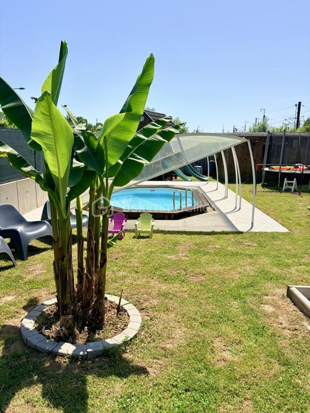 Maison individuelle 5 pièces  113 m² avec terrain, piscine et dépendances - Lumes