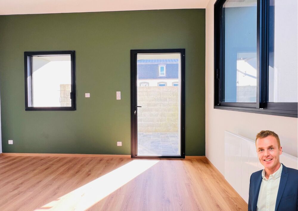 Vente Appartement Dpt Finistère (29), à vendre CROZON centre appartement T3 de 52 m² Habitable - Terrasse - Cave Crozon