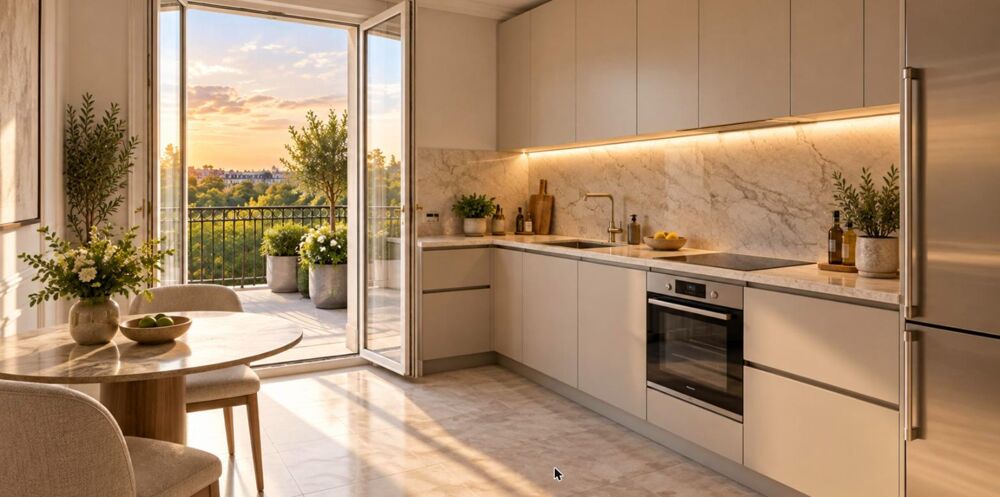 Vente Appartement SUPERBE 5 PIÈCES AU 4E ÉTAGE – GARE DE PUTEAUX À 6 MIN À PIED – TERRASSE D'ENVIRON 28 M² Puteaux