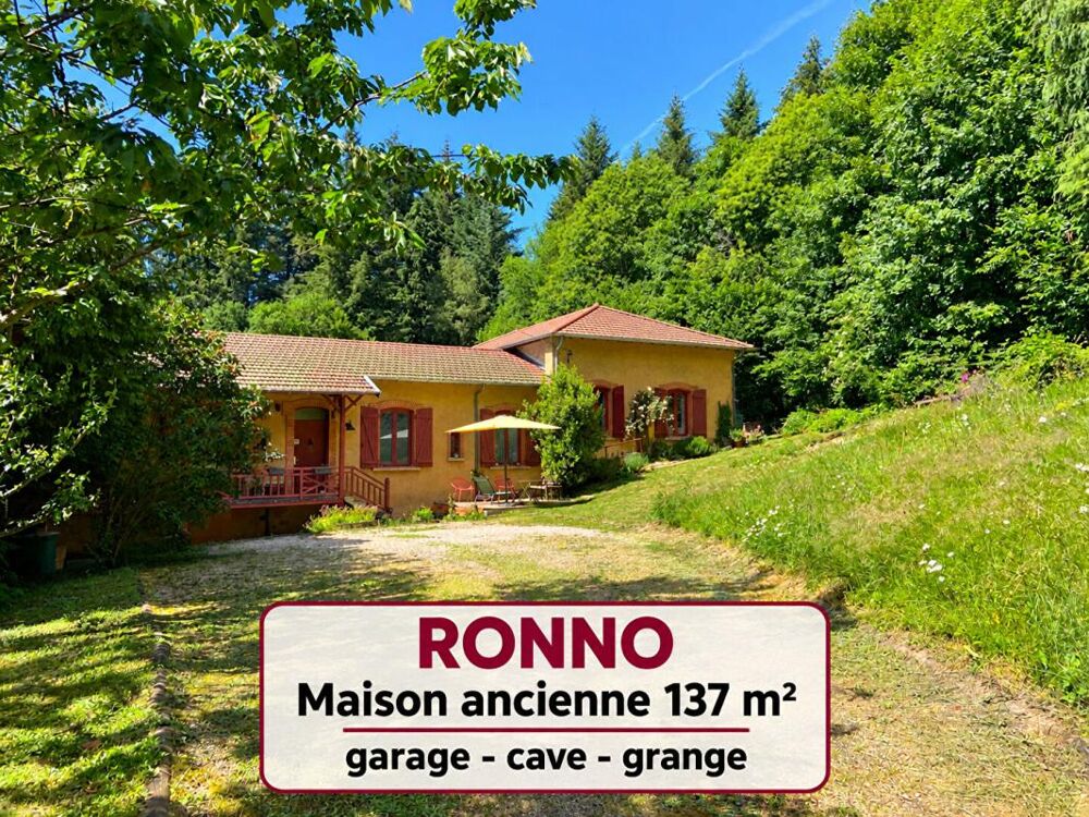 RONNO - Maison ancienne au coeur de la forêt - 3 chambres /2500 m2 de terrain/ grange -