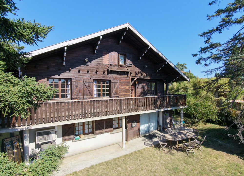 Chalet savoyard de 168m² - Drôme des colines - Saint Uze