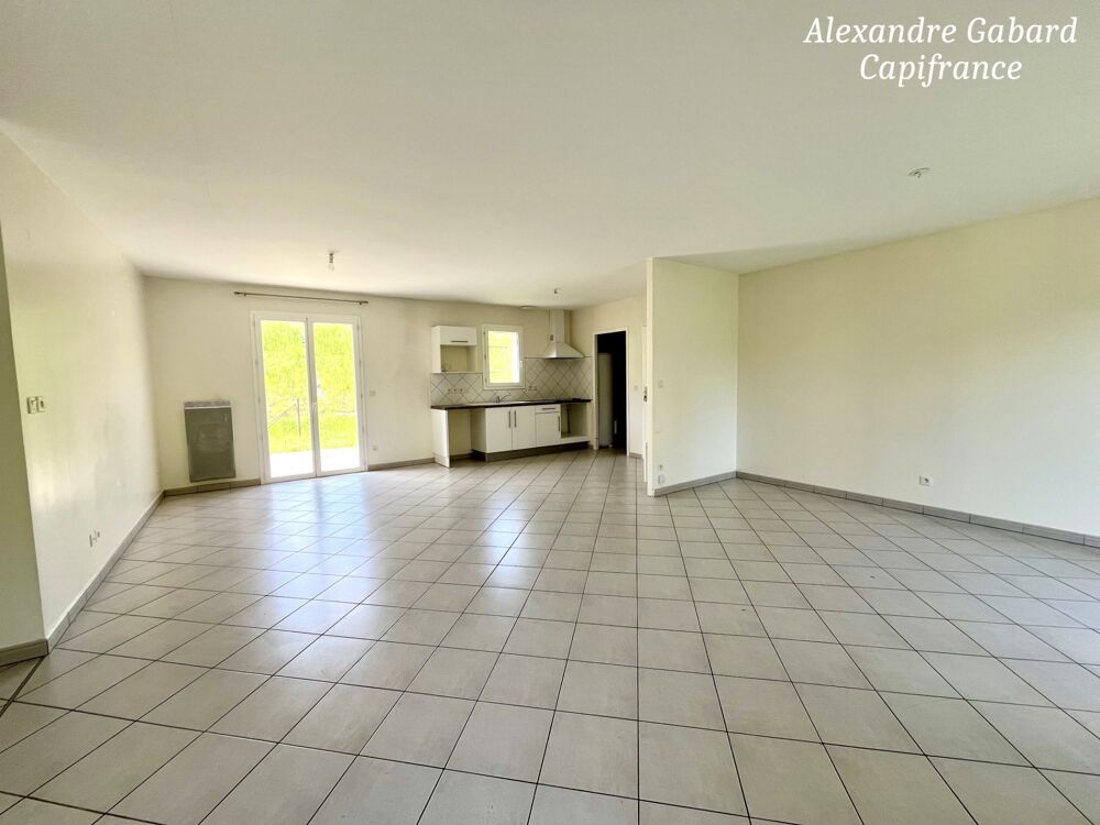 Maison de plain-pied - 3 chambres - Jardin - Garage