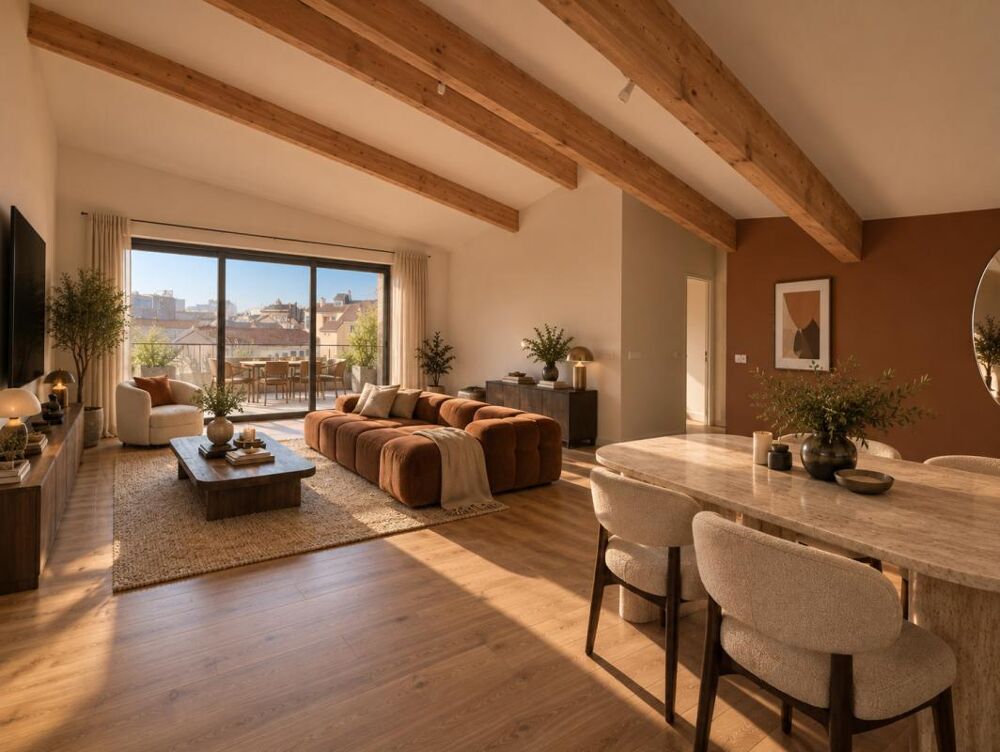 Vente Appartement Chartrons - Superbe Appartement T3 en dernier étage avec vue Bordeaux