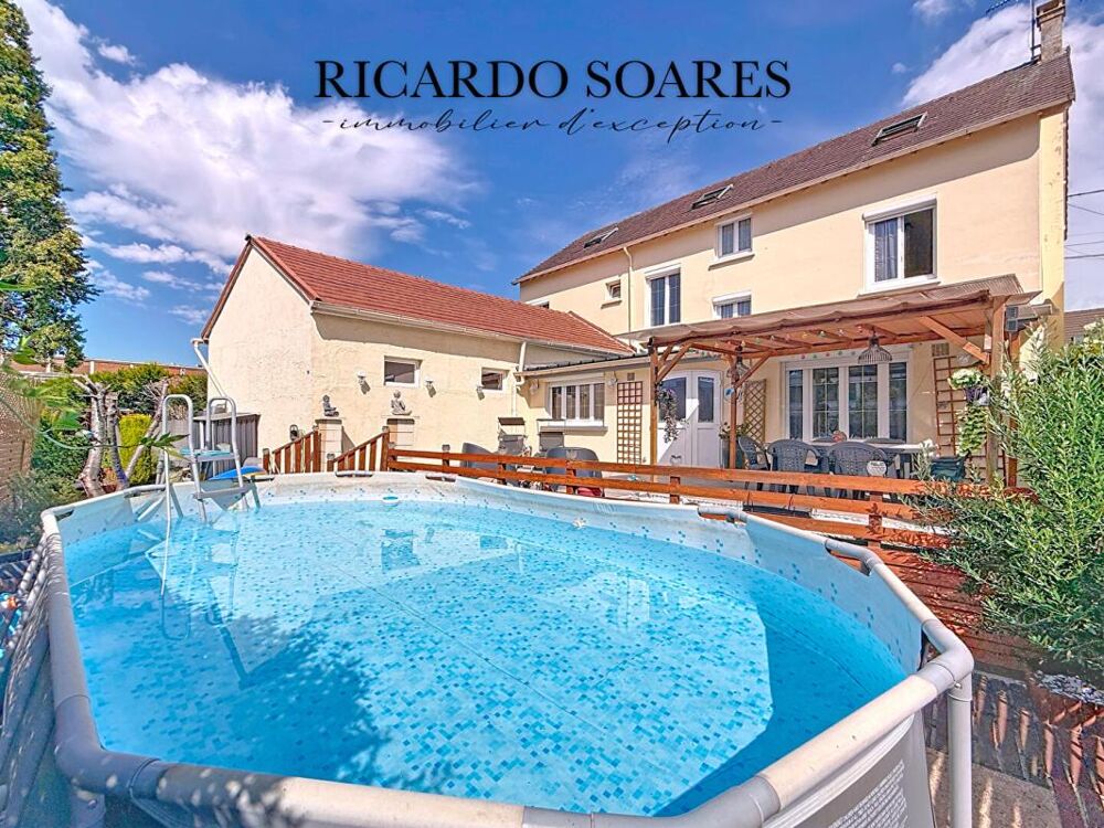 60700 PONT-SAINTE-MAXENCE - GRANDE MAISON FAMILIALE 277m2 / 7 CHAMBRES / 1 STUDIO INDEPENDANT / GRAND GARAGE