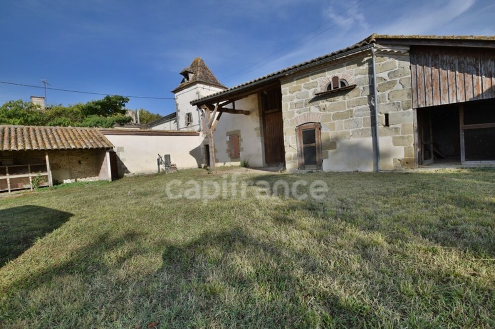 Vente Maison Corps de ferme surface habitable 300m2 - 6 chambres - dépendances Brugnac