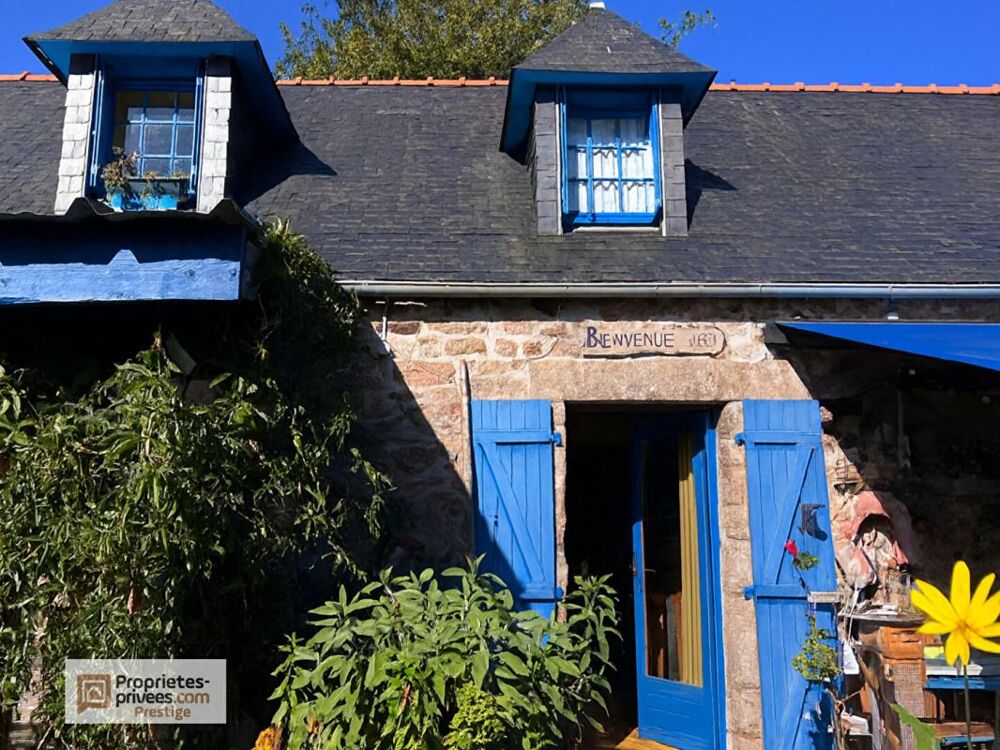 Longère avec grand jardin, plage à pied, Fouesnant, Cap Coz