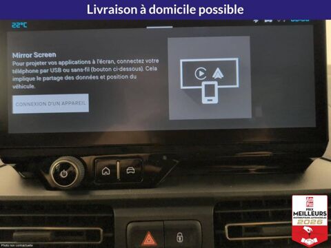 Berlingo VAN M DIESEL 100 CH MANUELLE CHARGE UTILE 2026 occasion 10150 Lavau