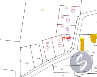  Terrain  vendre 452 m