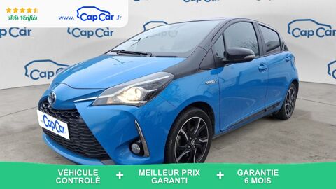 Toyota Yaris 1.5 VVTi 100 Hybrid E-CVT Cyan Edition - Automatique Entreti 2018 occasion Choisy Le Roi 94600