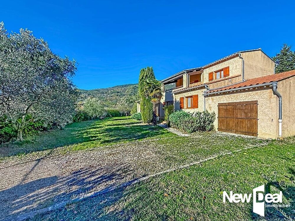 SOUS OFFRE D'ACHAT_SEILLANS, Maison individuelle composée de 4 pièces dont 3 chambres, édifiée sur terrain plat clôturée