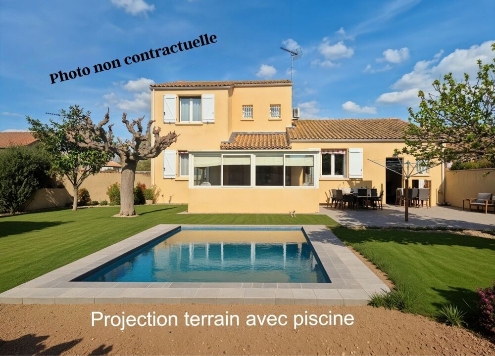 Maison familiale Semi plain-pied 136 m² avec jardin  4 chambres  Grand garage. Au calme