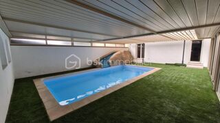 Vente Villa A VENDRE VILLA 3 FACES DE 155M² SUR TERRAIN DE 446M² - ANGLE DE RUE - CINQ CHAMBRES - DEUX GARAGES - CAVE - PISCINE ET SA PERGOL Latour bas elne