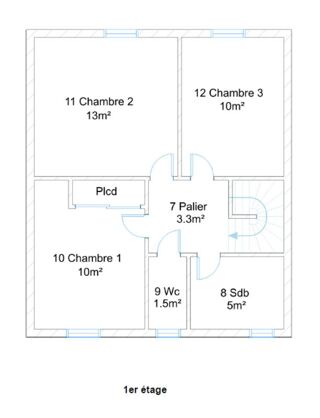  Maison à vendre 4 pièces 82 m²