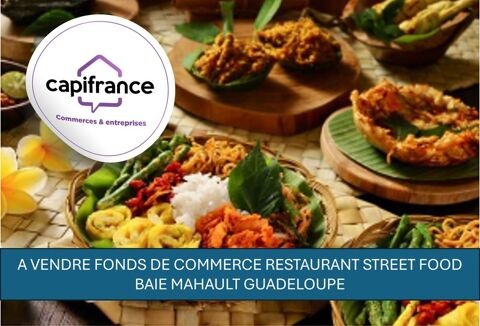 &Agrave; VENDRE � Fonds de commerce Restaurant Street Food � Centre Commercial Destreland (Baie-Mahault) 272000 97122 Baie mahault