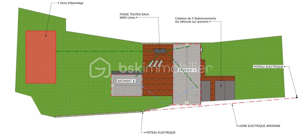Vente Maison PROJET DE RENOVATION TOTALE - LONGERE AVEC DEPENDANCE - CAMPAGNE DE LANGUIDIC Languidic