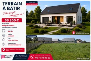  Terrain à vendre 637 m²
