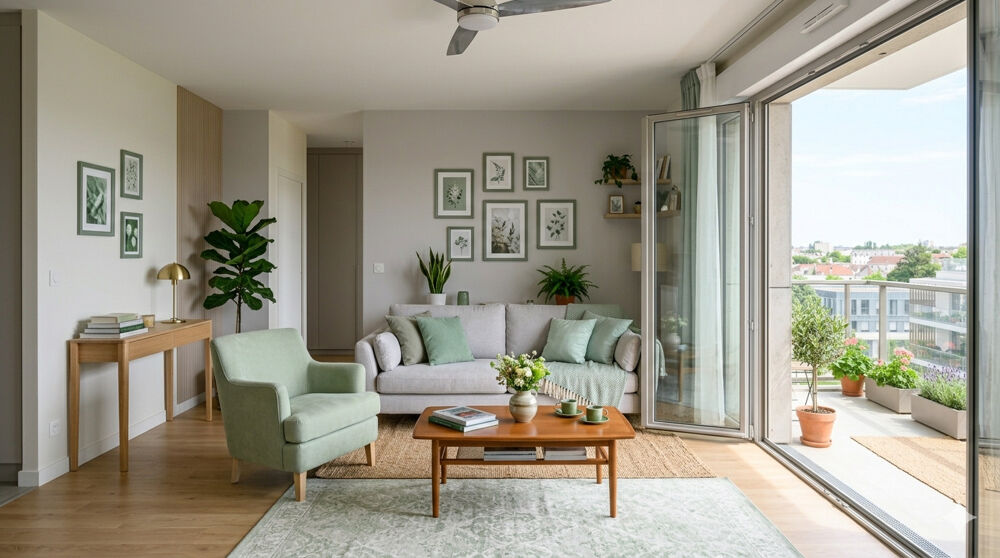 Vente Appartement - T4 orienté SUD-OUEST avec BALCON PROCHE TRANSPORTS - Argenteuil