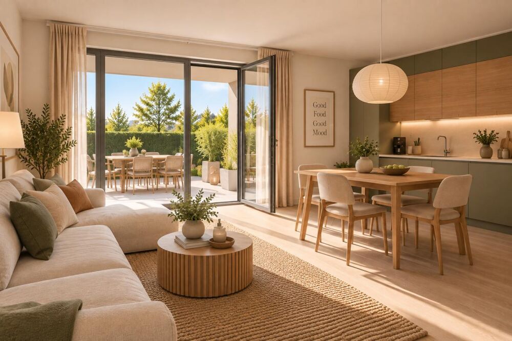 Vente Appartement T3 avec jardin et grande terrasse – Pessac Pessac