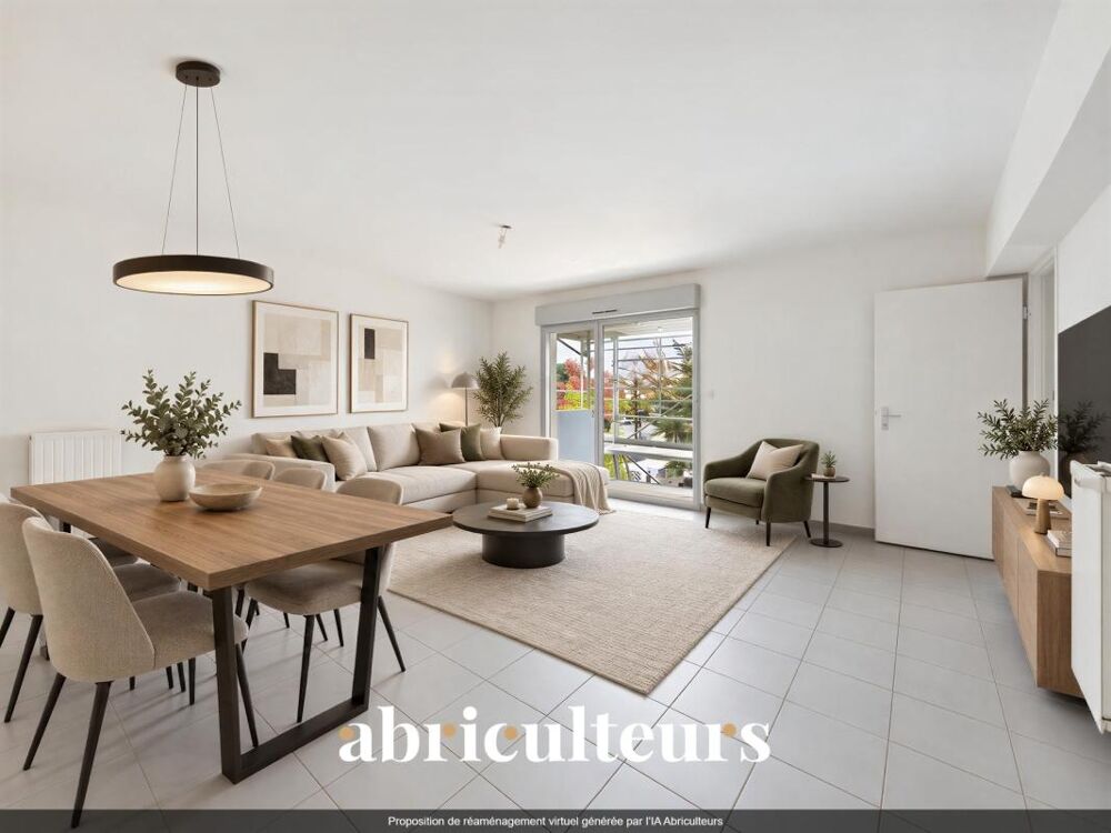 Appartement 4 pièces avec balcon et garage en vente bd du Tertre à Saint-Herblain(44800)