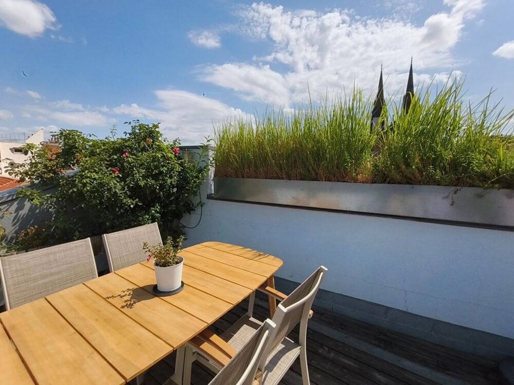 Triplex de caractère, Clermont-Ferrand centre, climatisé, 6 pièces, 150 m², terrasse, balcons et vues dégagées
