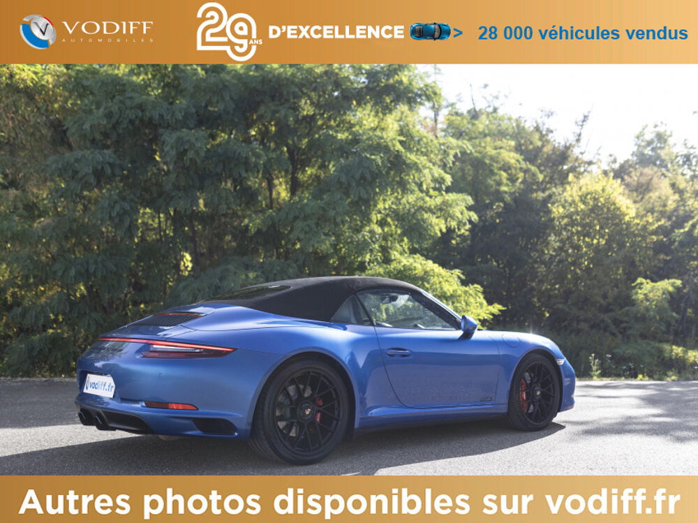 911 (991) CARRERA 4 GTS CABRIOLET 450 CV PDK 2018 occasion 67960 Entzheim