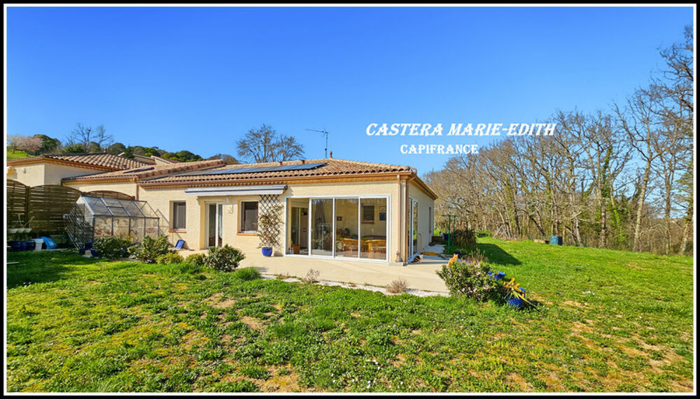 Maison RENOVEE, PLAIN-PIED 4 pièces ORDAN LARROQUE (32) Jardin clôturé, sans vis à vis