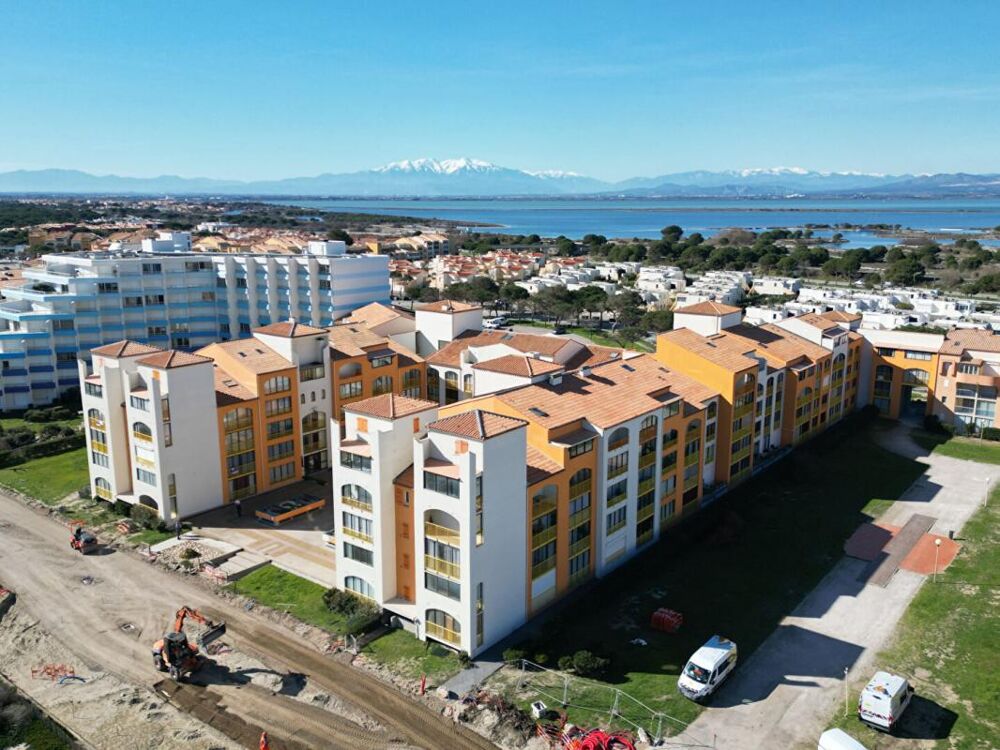 Barcarès T2 40m2 avec vue mer et parking