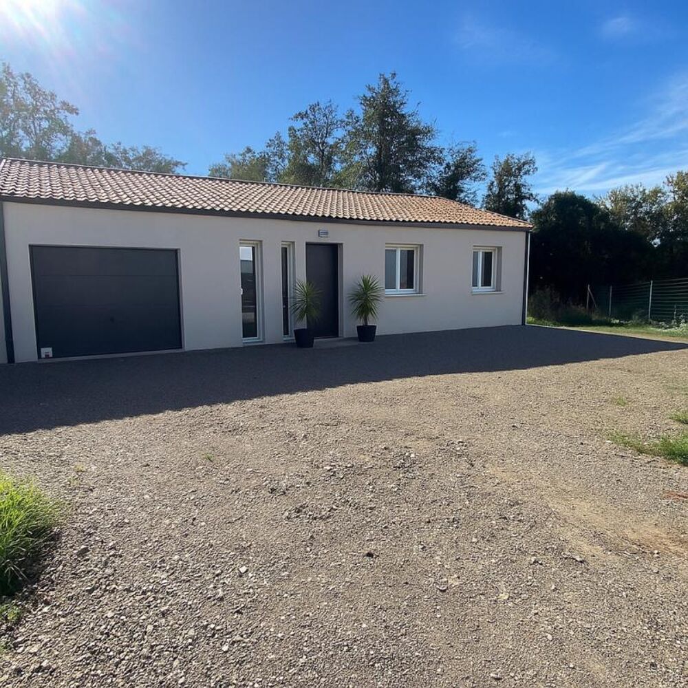 Vente Villa CURZON (85540) 15 MIN DES PLAGES ADORABLE VILLA PLAIN PIED 2025 AVEC 3 CHAMBRES ET GARAGE SUR 847 M² Curzon