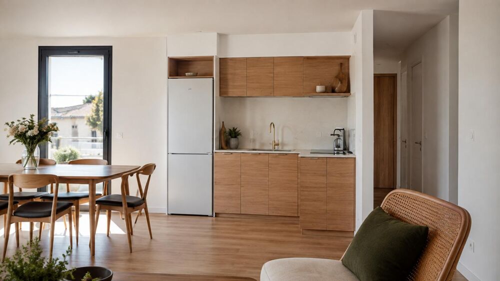 CENON  T3 AVEC GRANDE TERRASSE ET PARKING INCLUS