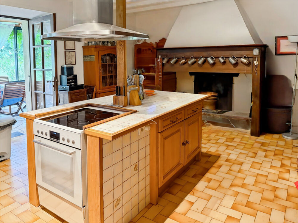 Propriété 358 m2 à vendre -avec 7700 m2 de parc - Maison 8 pièces de 234 m2, gîte de 124 m2 et piscine proche de MARCIAC (32)