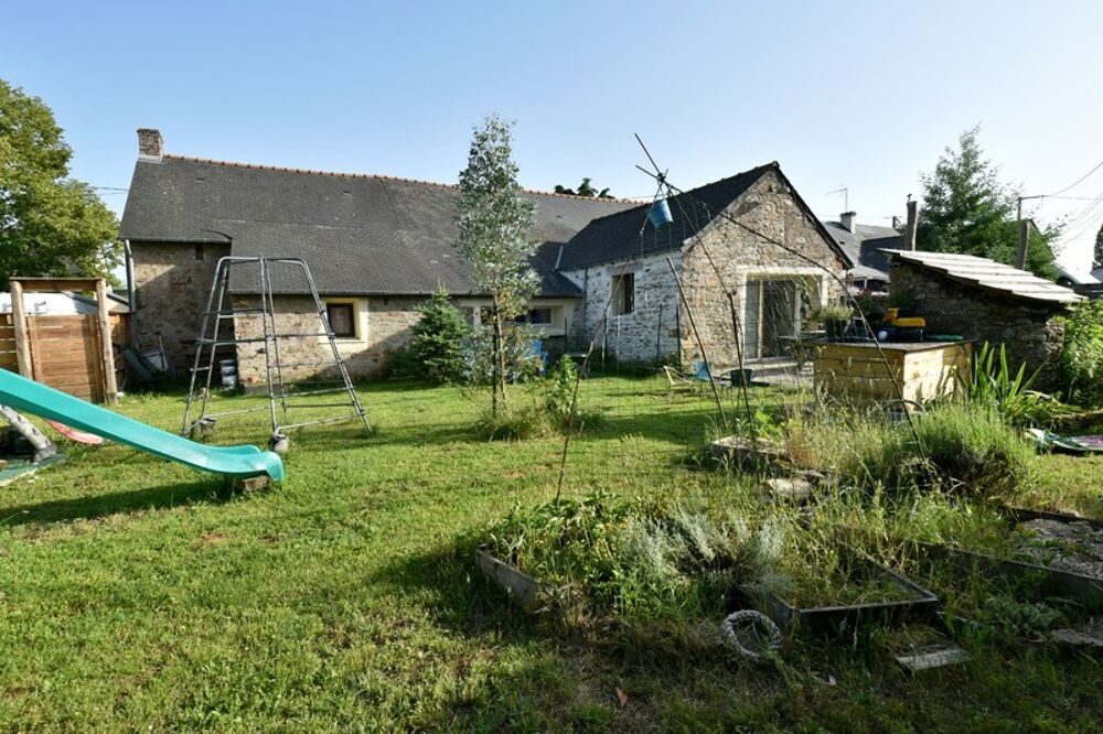 MAISON EN PIERRE PLAIN-PIED 4 CHAMBRES + BUREAU + DEPENDANCES + JARDIN