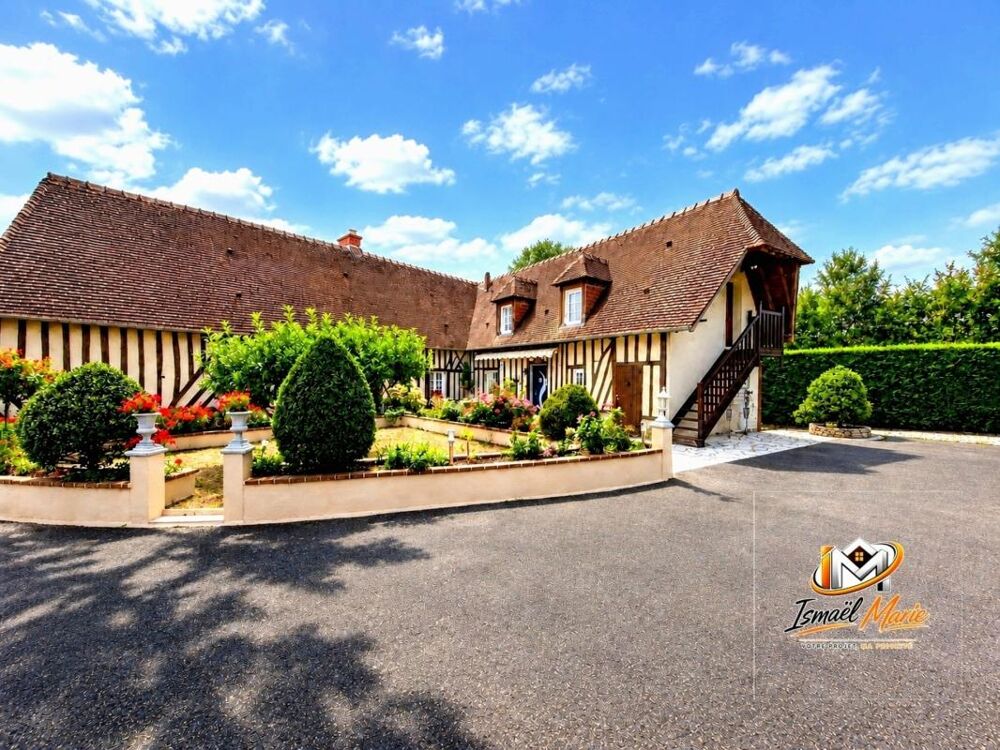 Maison normande rénovée à vendre à LHôtellerie  144 m², 4 chambres, dépendance