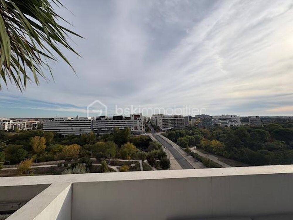 Appartement d'exception au dernier étage à Montpellier, avec toit végétalisé et climatisation gainable