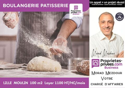 LILLE MOULIN - Fonds de commerce Boulangerie Patisserie 71000 59000 Lille