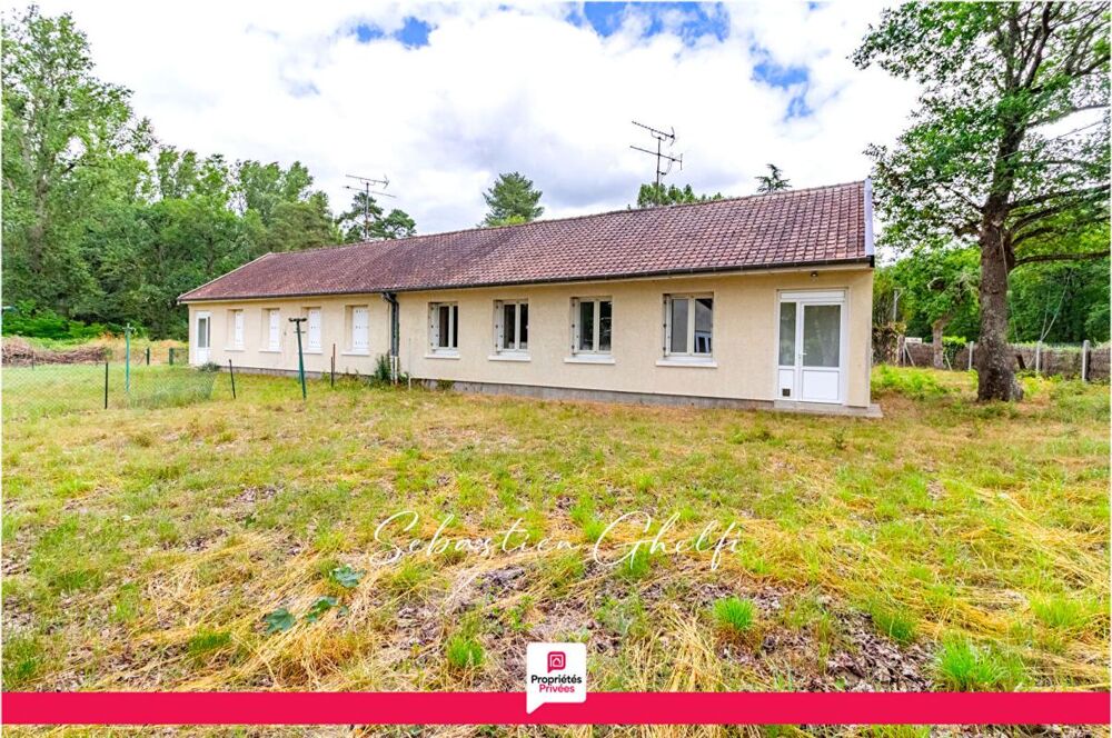 Vente Maison maison avec 3 chambres-garage terrain de 770 m² Romorantin lanthenay