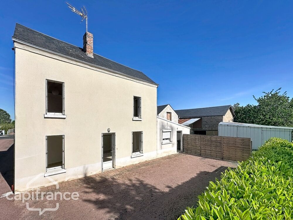 Volume et Potentiel : A vendre  Un grand atelier Indépendant et une maison 4 pièces - THOUARS (79)