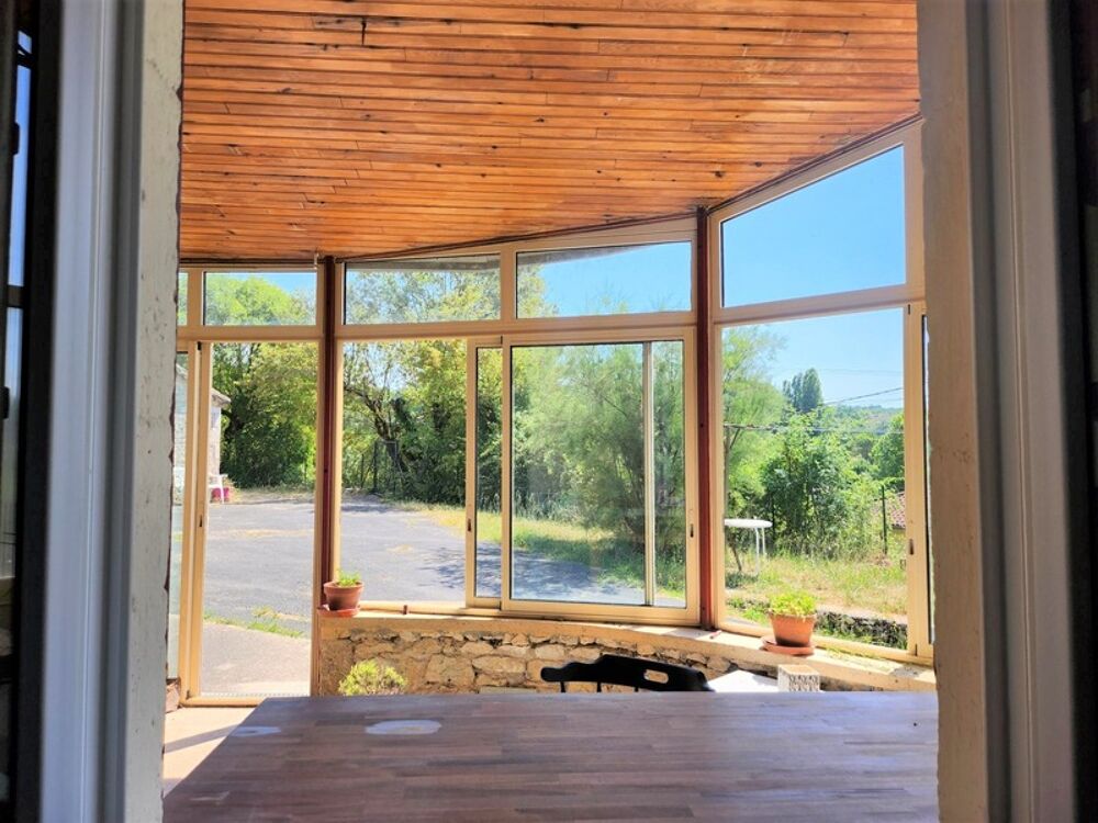 Maison de plain pied à rénover en partie - 3 pièces - avec jardin et dépendances - à MONTAIGU DE QUERCY (82)