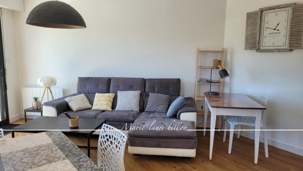 Appartement à vendre 3 pièces SAINT GILLES CROIX DE VIE (85), appartement 2 chambres avec vue rivière, une cave et un garage