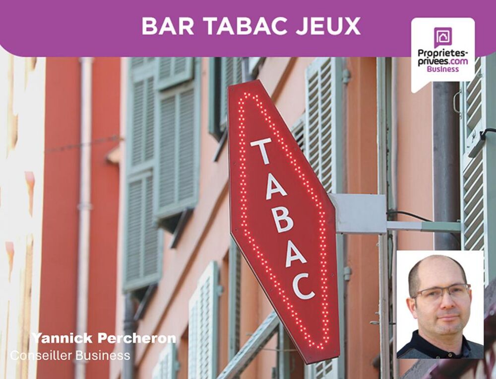   PROCHE SAUMUR - BAR TABAC FDJ LOTO avec TERRASSE ET LOGEMENT T4 
