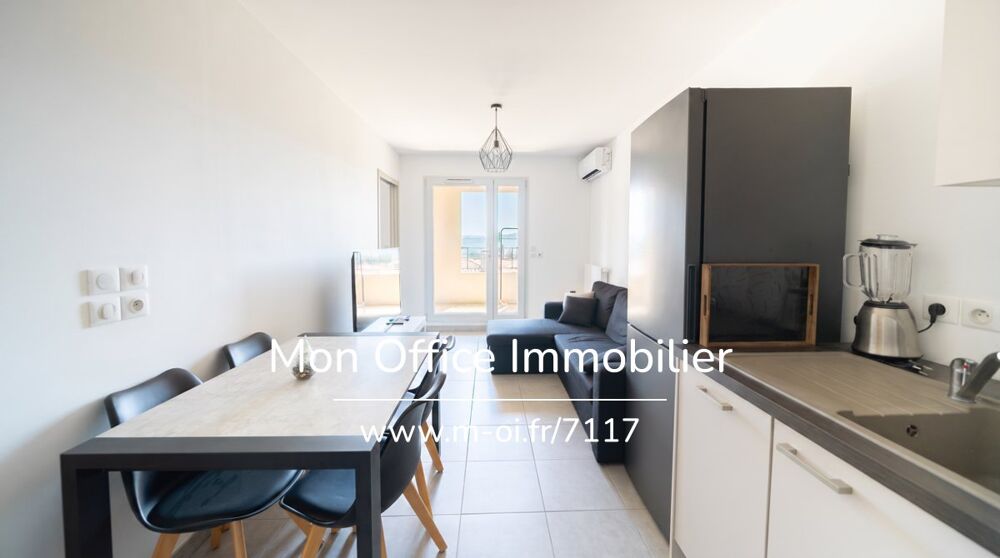 Vente Appartement Référence : 7117-TLE - Coudoux - Appartement 2 pièces - Terrasse - Ascenseur - Place de parking - Résidence sécurisé Coudoux