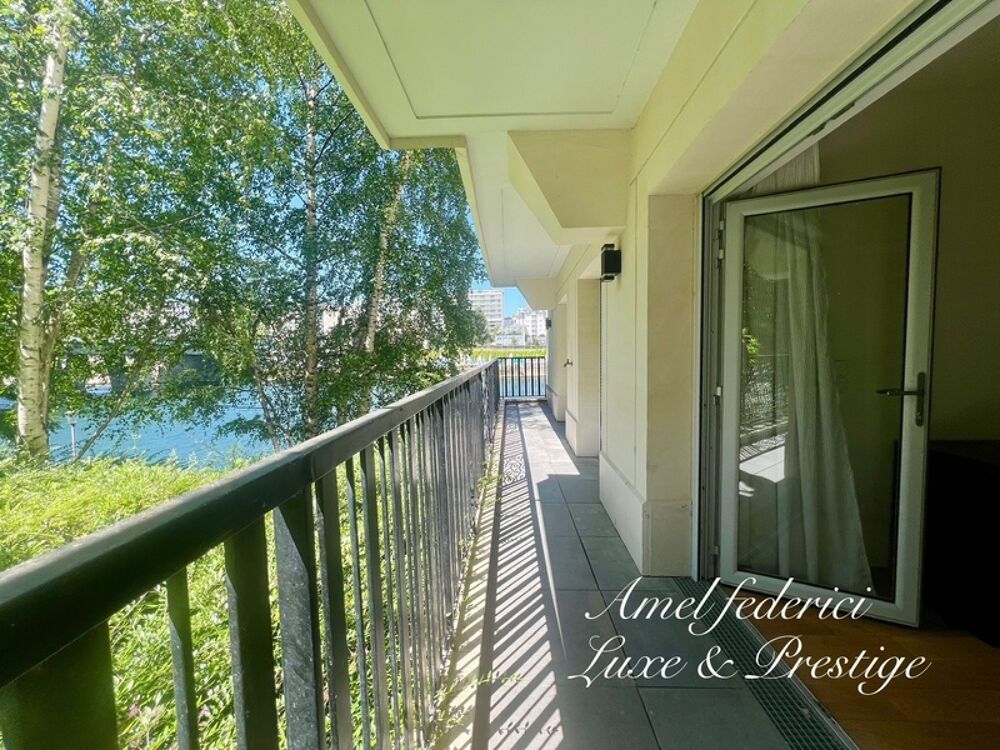 Vente Appartement Appartement d'Exception – Vue Panoramique sur la Seine – Neuilly-sur-Seine, Île de la Jatte (4p 96m2) Neuilly sur seine
