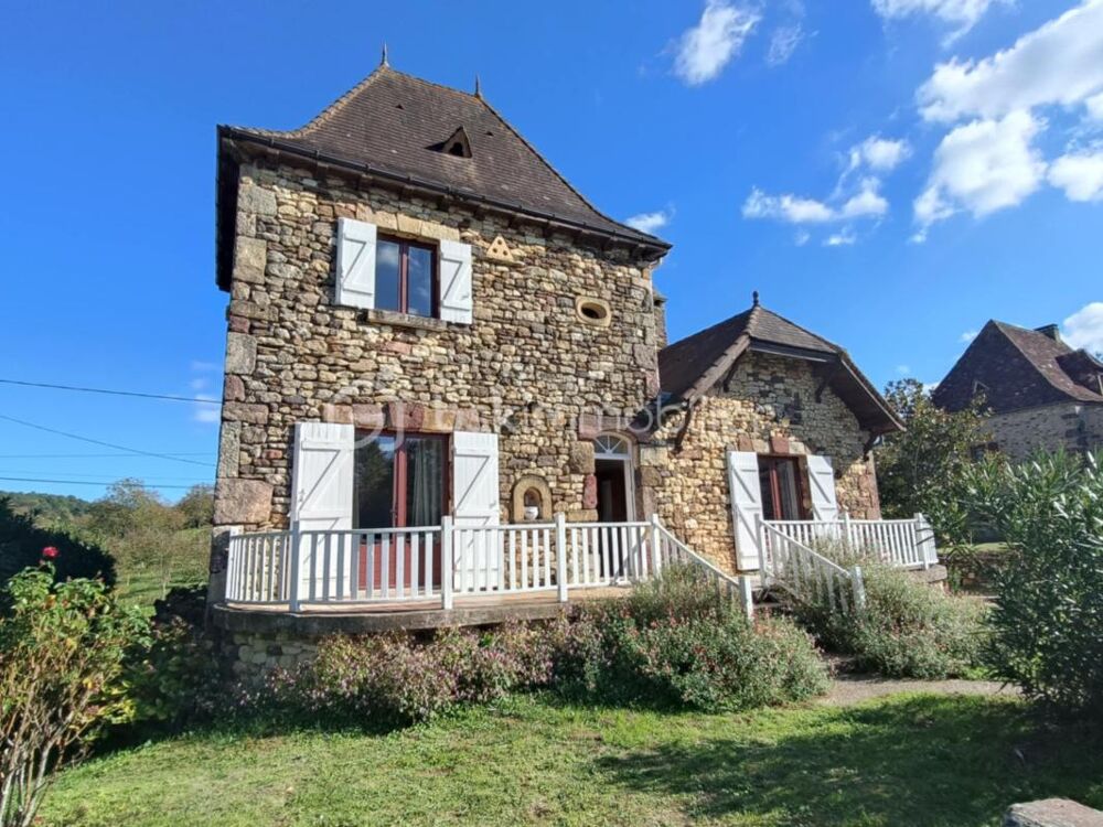 Vente Maison Ancienne et Magnifique Bâtisse en Pierres de 132 m2, située à Doissat 24170 Belves
