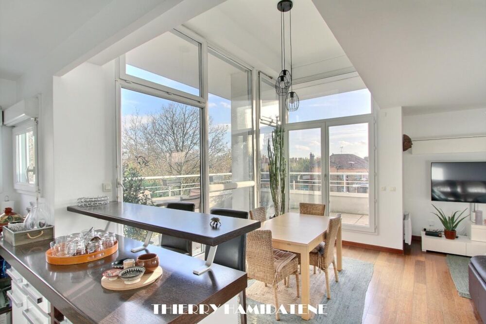 Vente Duplex/Triplex COTEAUX LIMITE SANNOIS !! COUP DE COEUR ASSURE MAGNIFIQUE APPARTEMENT EN DUPLEX AVEC TERRASSE 117M2 -6 PIECES -4CHAMBRES DOUBLE Argenteuil