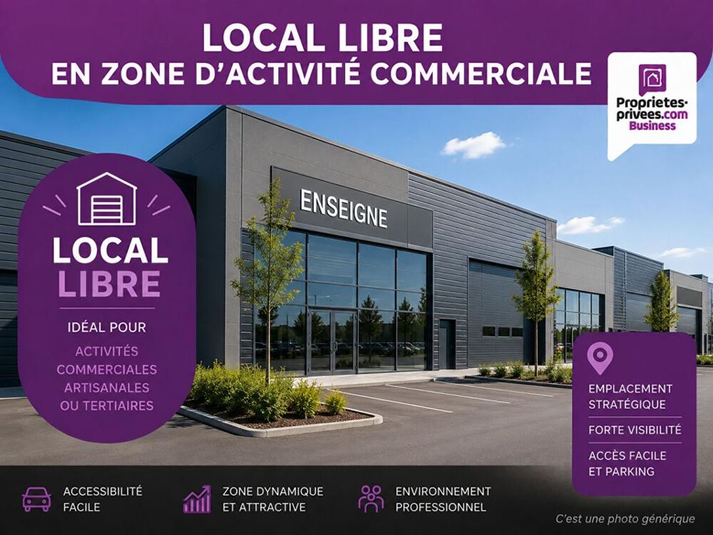   NOUVEAU CENTRE LECLERC WOIPPY - LOCAL COMMERCIAL BRUT DE BÉTON - 600 m² 