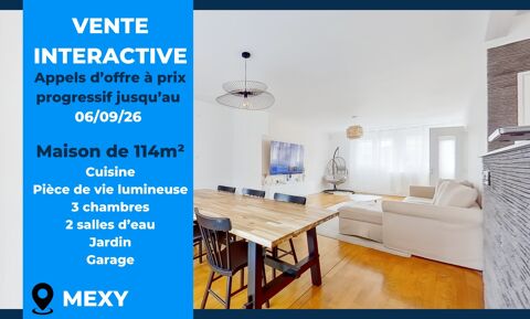   Maison jumelée de 114m² avec garage et jardin Maison - 4 pièce(s) - 114 m²