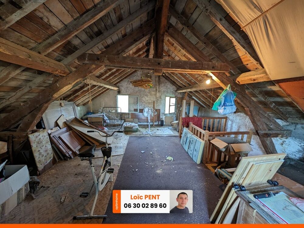 Vente Maison Maison de 66m², 5 pièces à rénover située à Nizerolles ( 03250 ) Nizerolles