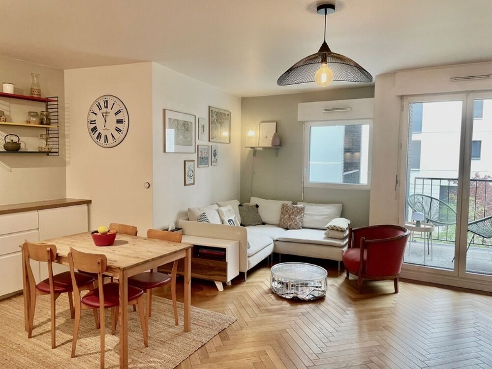 Appartement 3 pièces meublé avec balcon, proche T2
