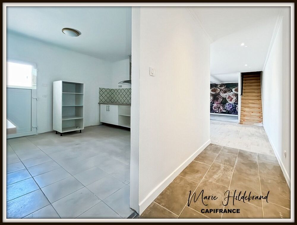 MAISON 115m² ENTIÈREMENT RÉNOVÉE AVEC COUR & PARKING  AU COEUR DE LAMAGISTÈRE